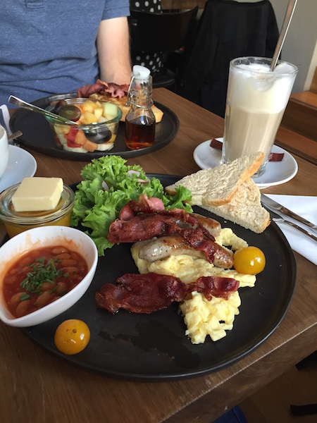 Frühstück in Aachen