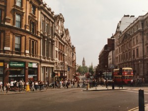 London Whitehall im Londoner Regierungsviertel