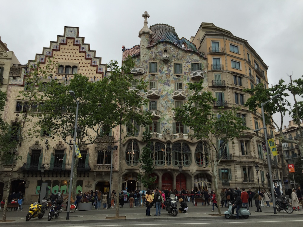 Casa Batlló, eines von Antoni Gausdis berühmtesten Gebäuden