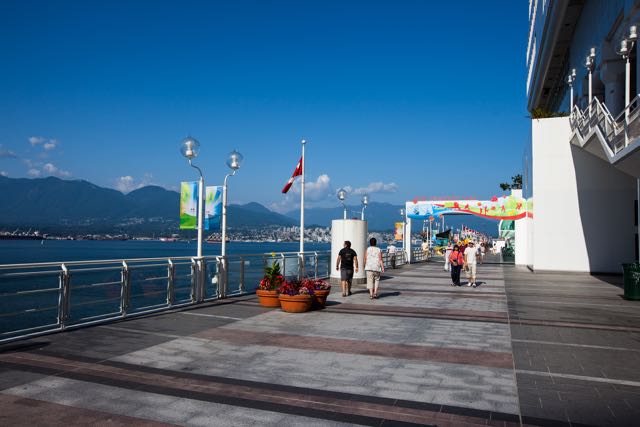 Der Canada Pier in Vancouver