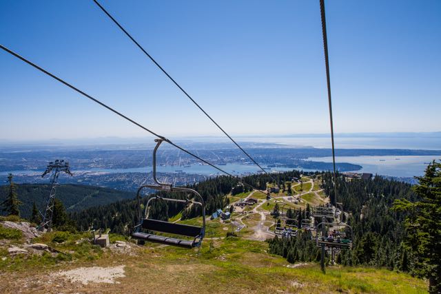 Seilbahn am Grouse Mountain