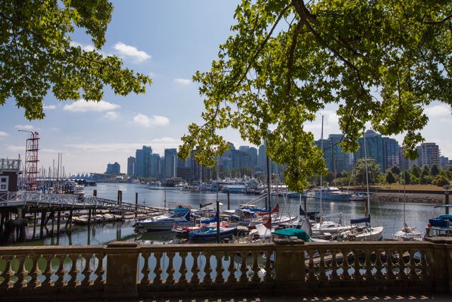 Blick auf Vancouver