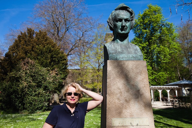 Victor Hugo Denkmal im Stadtpark