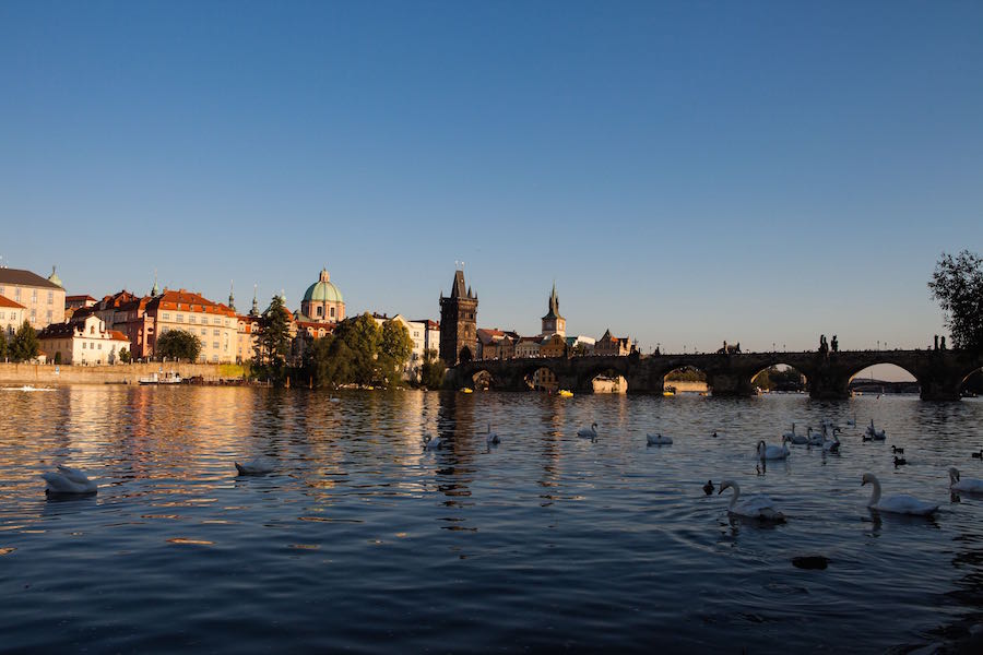 Die Karlsbrücke in Prag