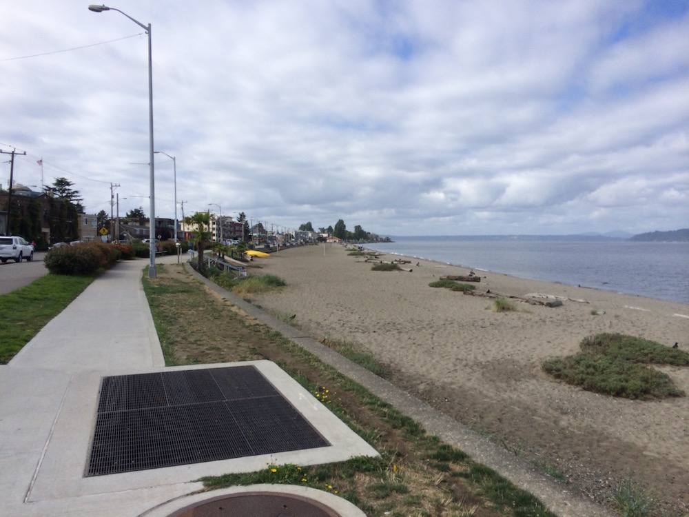 Strand am Alki Beach