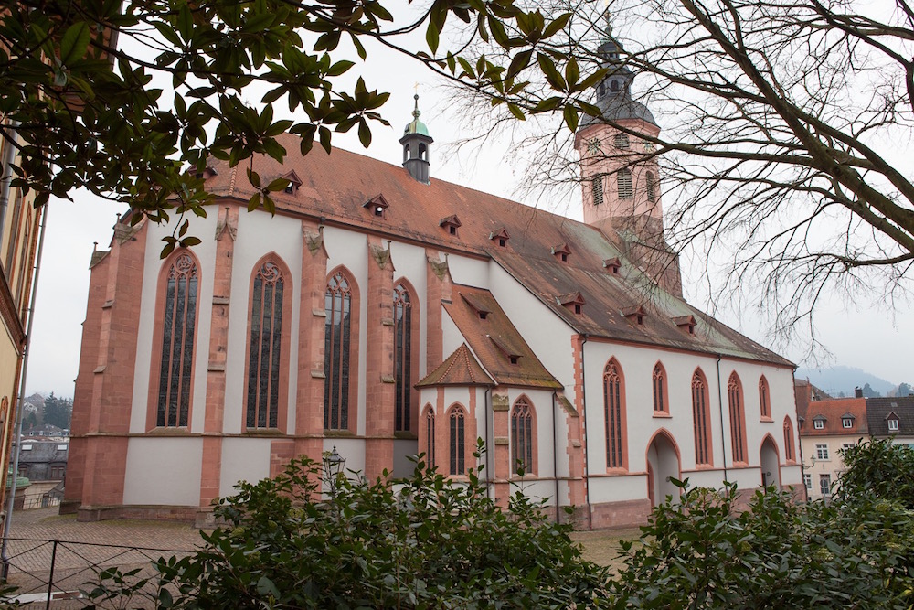 Die Stiftskirche in Badeb-Baden