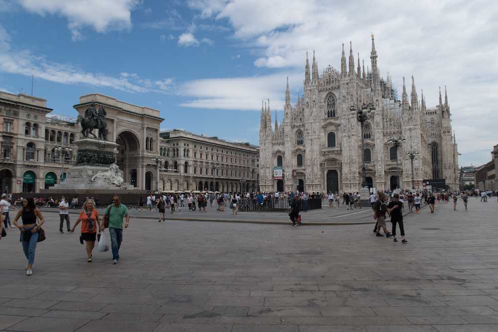 Der Dom und die Galleria Vittorio Emanuele II