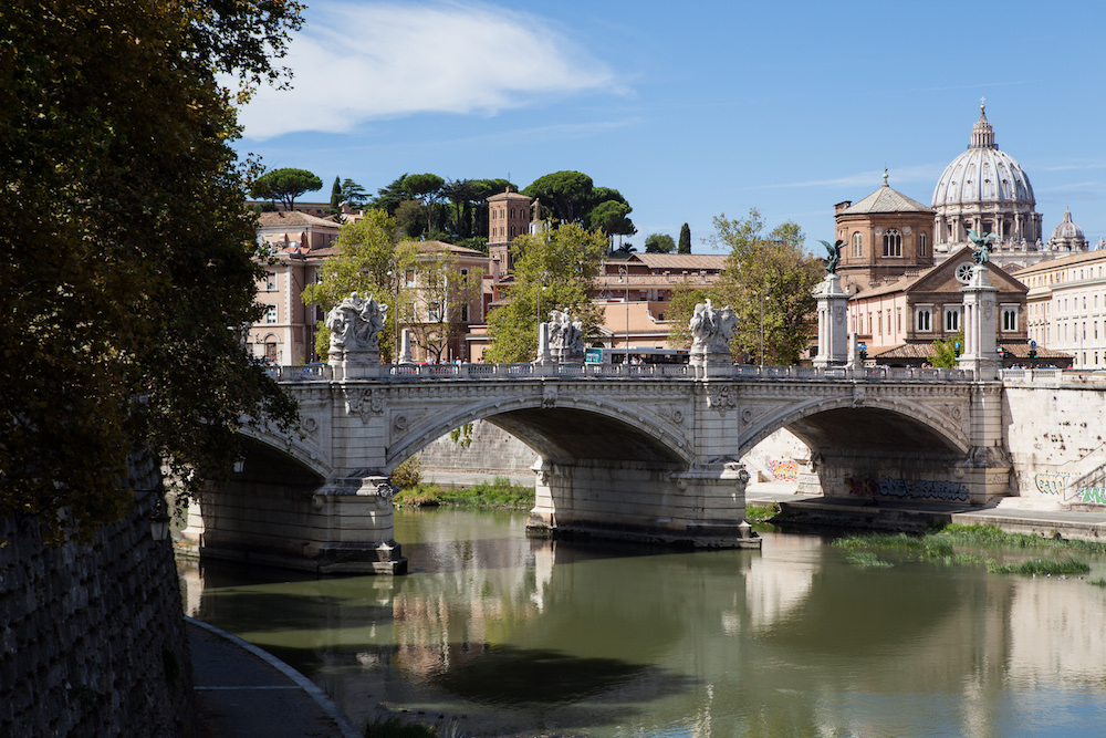 Blick über den Tiber