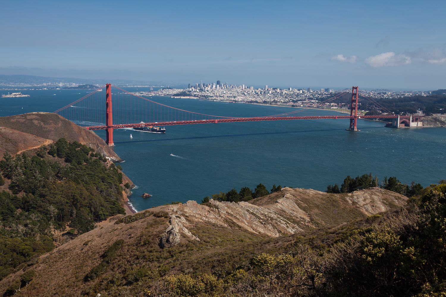 Blick auf San Francisco