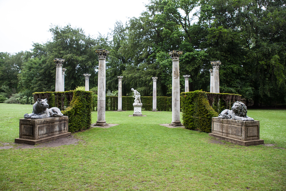 Die Temple Lawn wurde zu Ehren der Krönung von Königin Elisabeth II. im Jahre 1953 angelegt