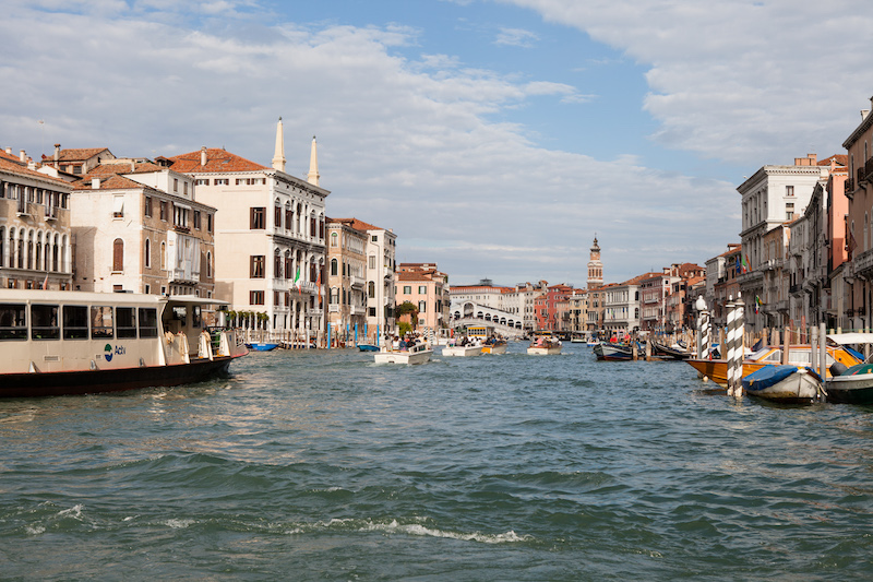 Auf dem Canal Grande