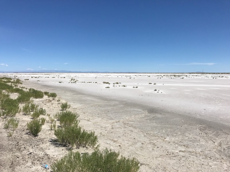 Endlose Salzseen bei Salt Lake City