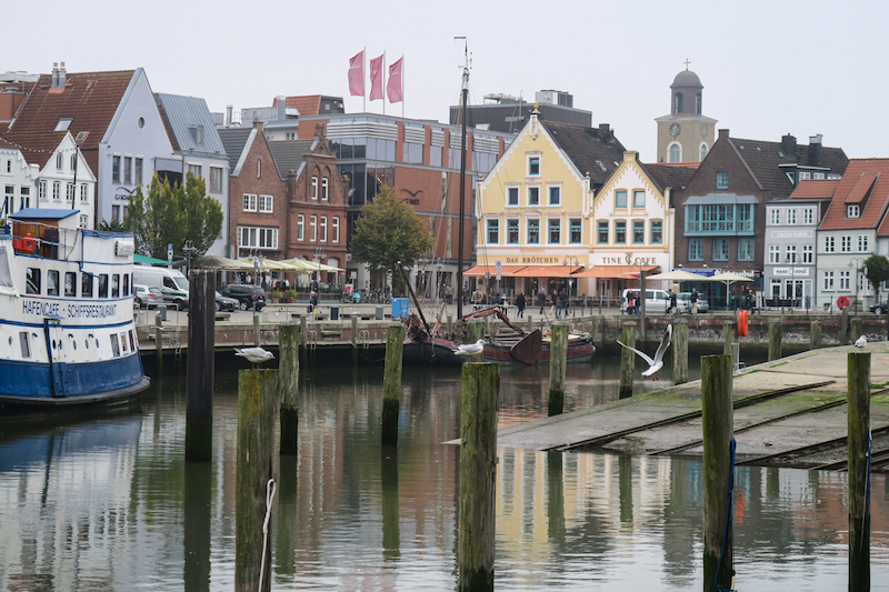 Der alte Hafen von Husum