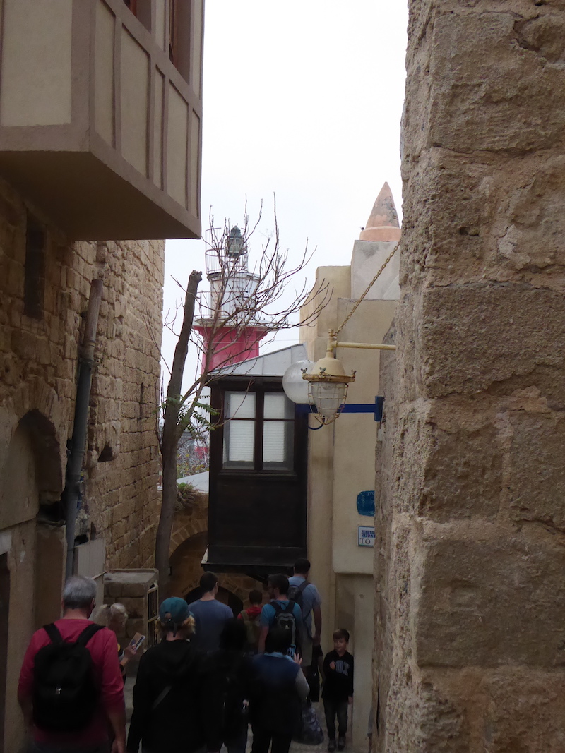 Enge Gassen in der Altstadt von Jaffa