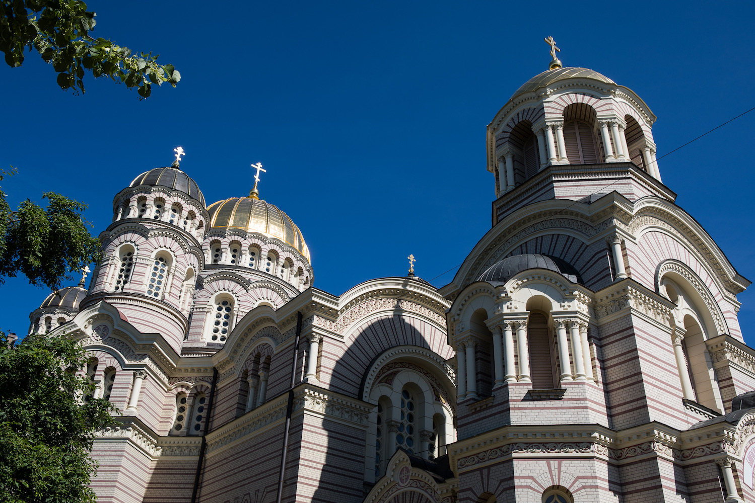 Die Christi-Geburt-Kathedrale ist die größte Russisch-Orthodoxe Kirche in Baltikum