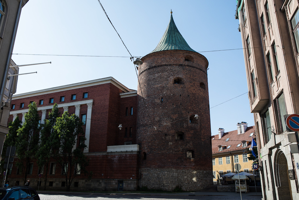 Im Pulverturm wurde im 17. Jahrhundert das Schießpulver gelagert 