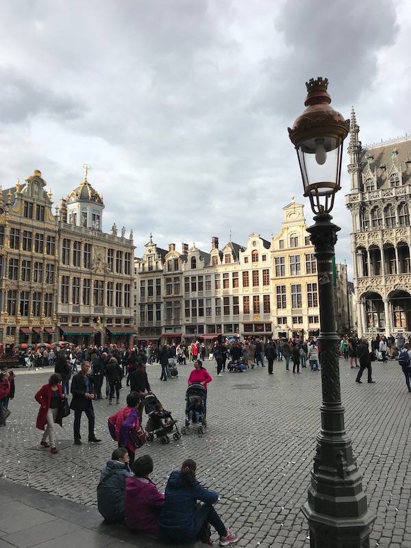 Der Grand-Place im Abendlicht