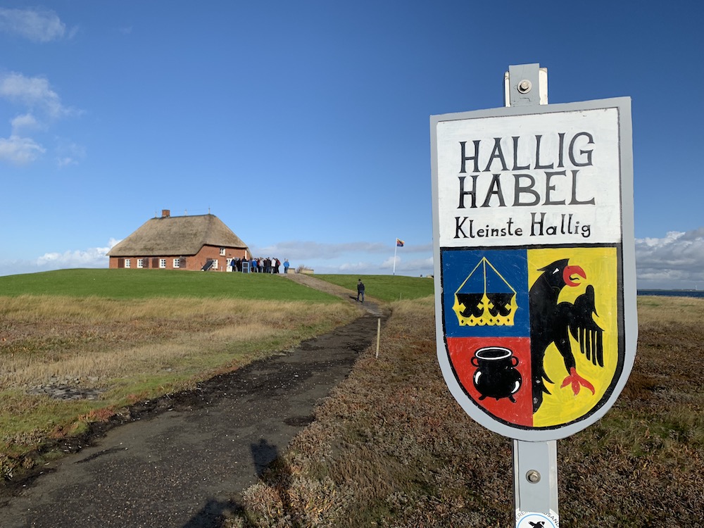 Hallig Habel, die kleinste nordfriesische Hallig