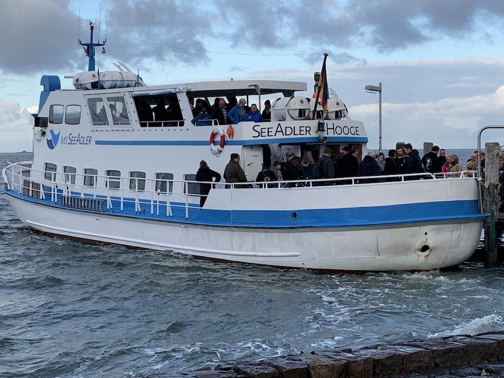 Unser Schiff, die Seeadler Hooge