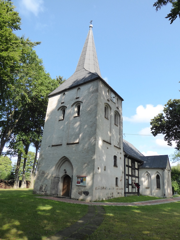 Die Fachwerkkirche in Wytowna
