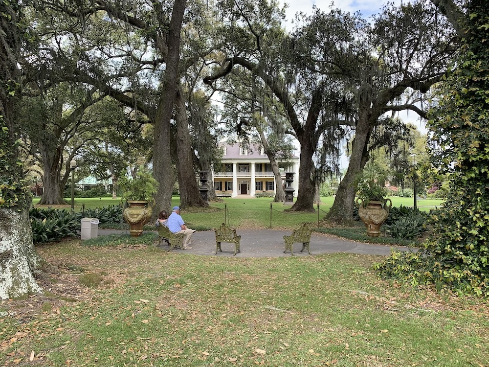 Auf die Houmas House Plantation konnte ich leider nur einen Blick von jenseits des Zauns werfen. 