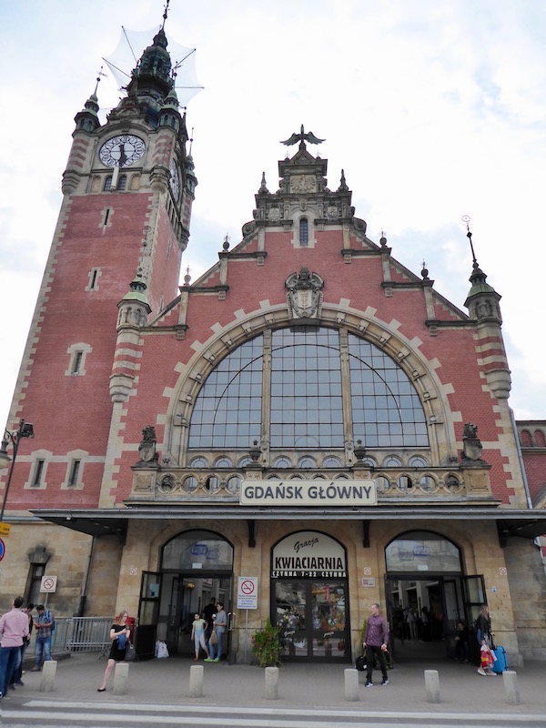 Der Danziger Hauptbahnhof - kleiner als erwartet,