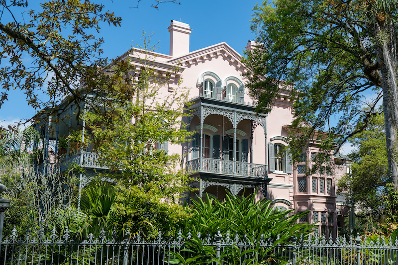 Wunderschöne Villen im Garden District