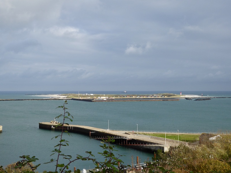 Blick vom Oberland auf die Düne