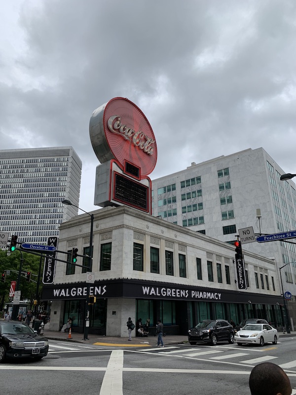 Coca-Cola ist in Atlanta allgegenwärtig