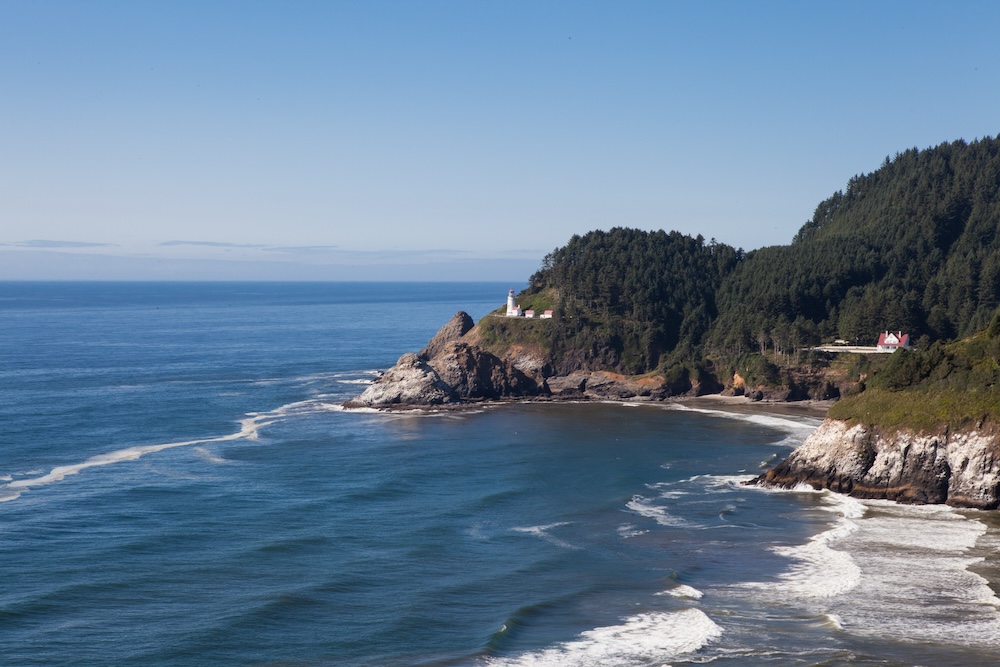 Zum Heceta Head Lighthouse kommt man über einen Wanderweg vom Devil's Elbow State Park