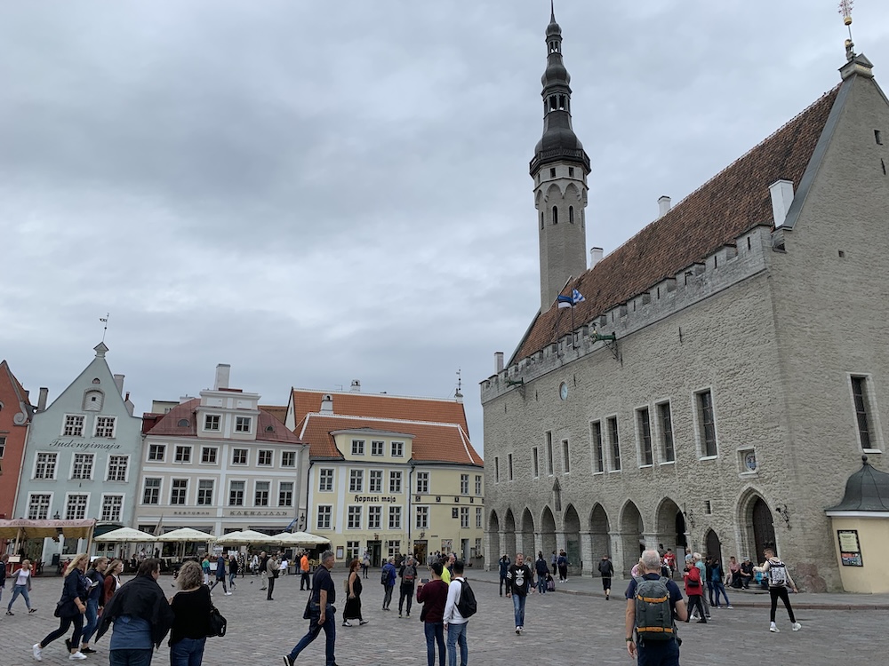 Der Rathausplazt von Tallinn